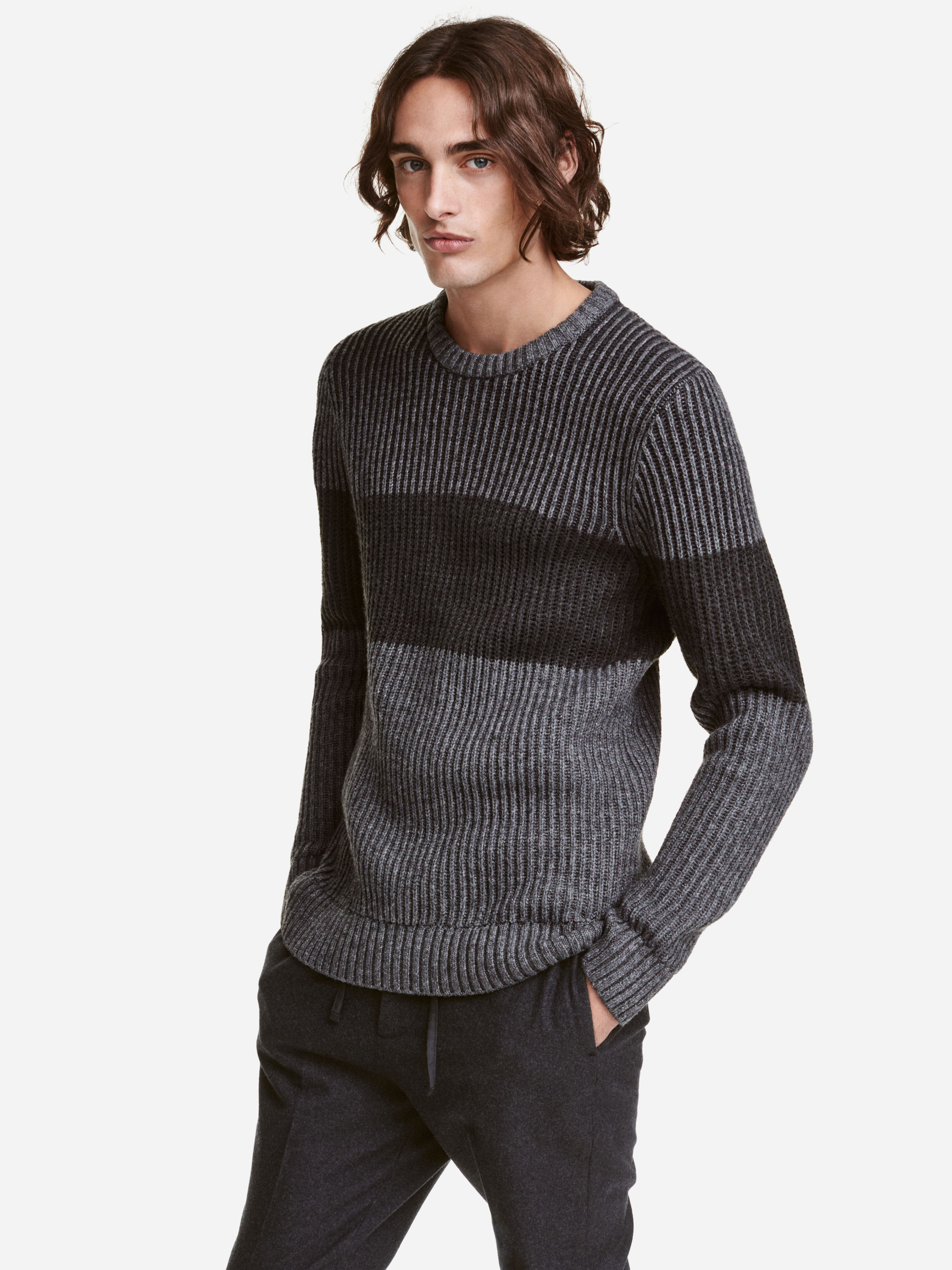 

Джемпер H&M XAZ050223JQBQ  Серый, Джемпер H&M XAZ050223JQBQ L Серый
