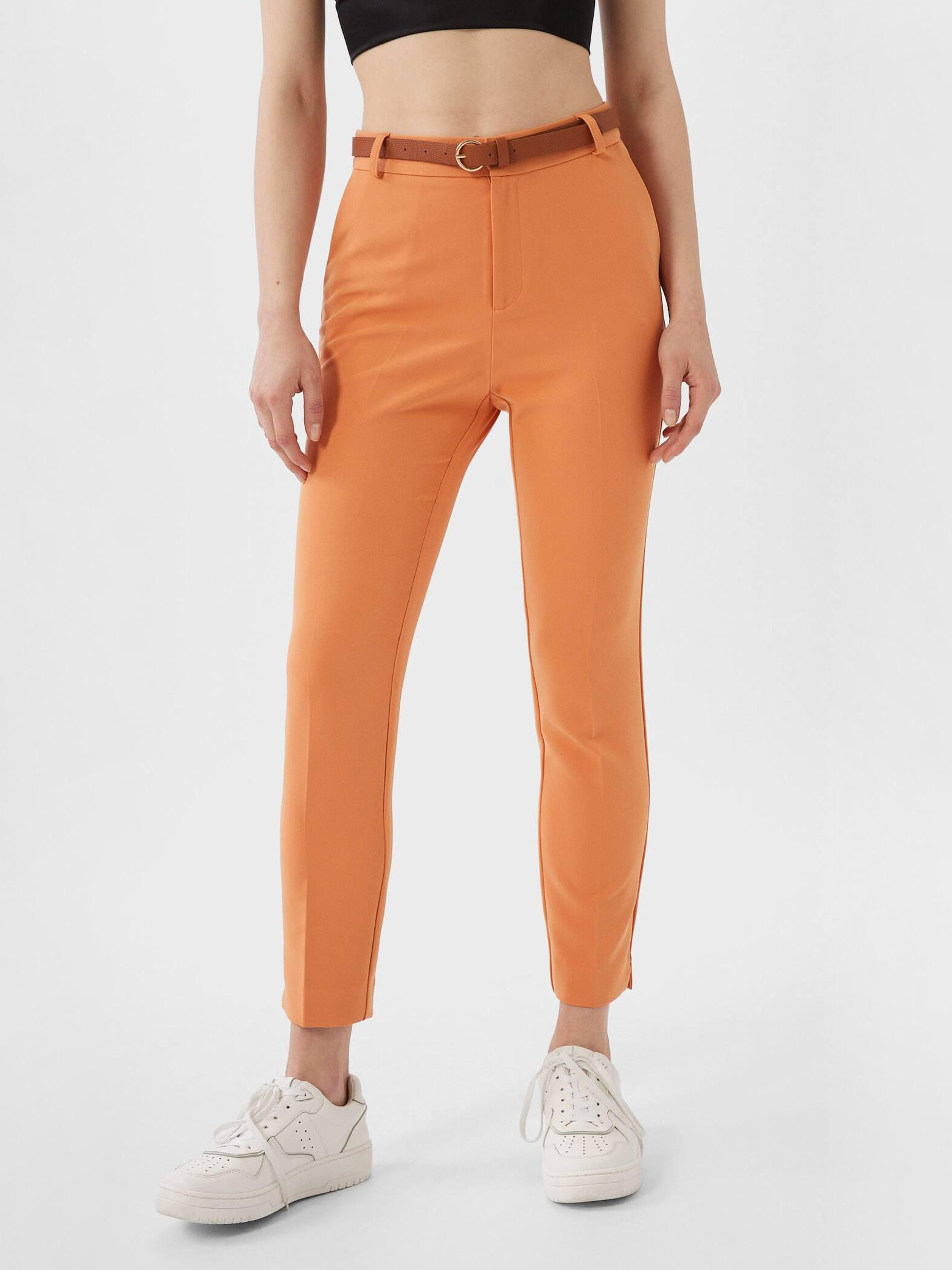 

Брюки Stradivarius XAZ271714SILE  Персиковые, Брюки Stradivarius XAZ271714SILE 32 Персиковые