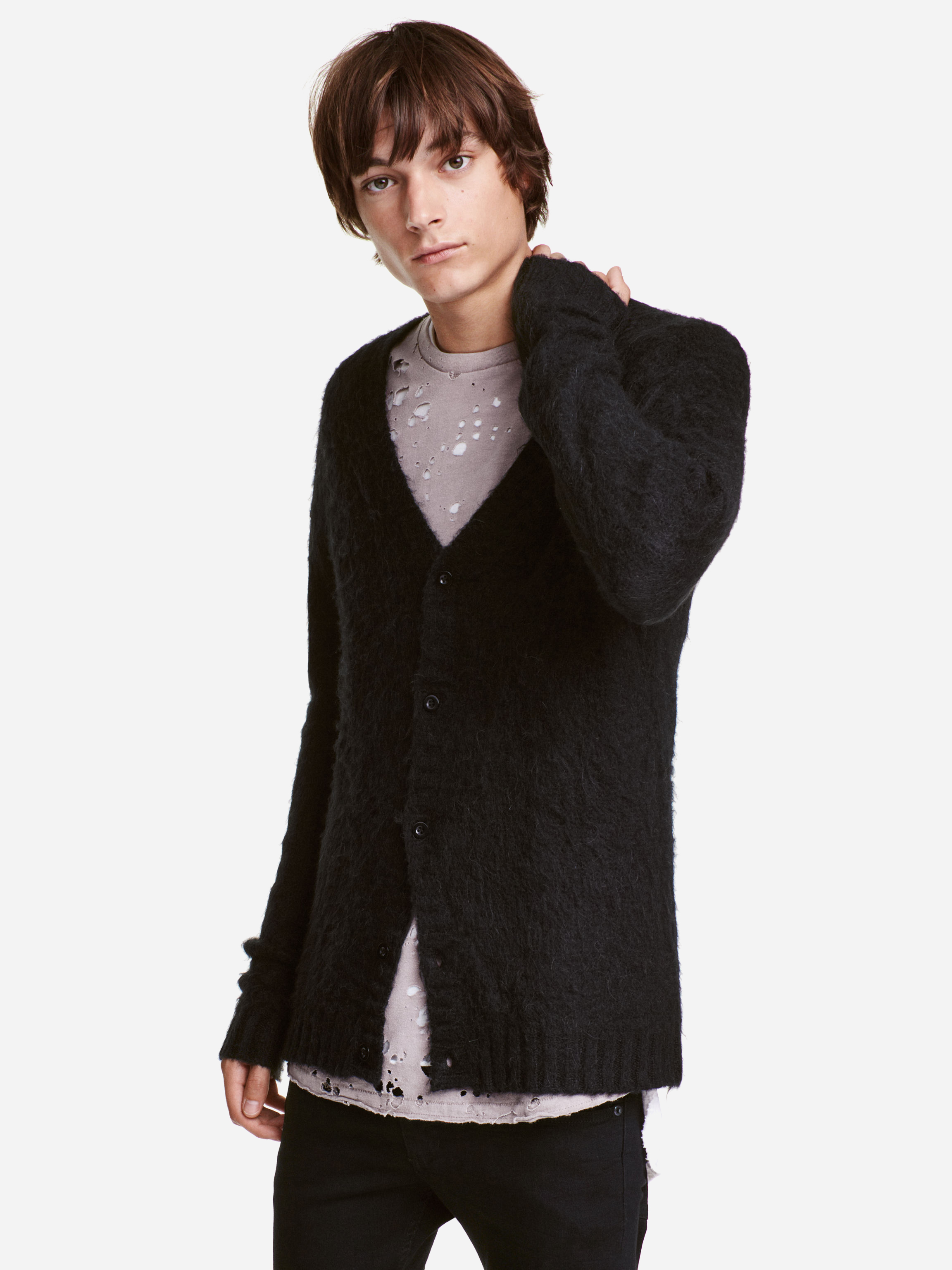 

Кардиган H&M XAZ050229JBOI  Черный, Кардиган H&M XAZ050229JBOI XL Черный