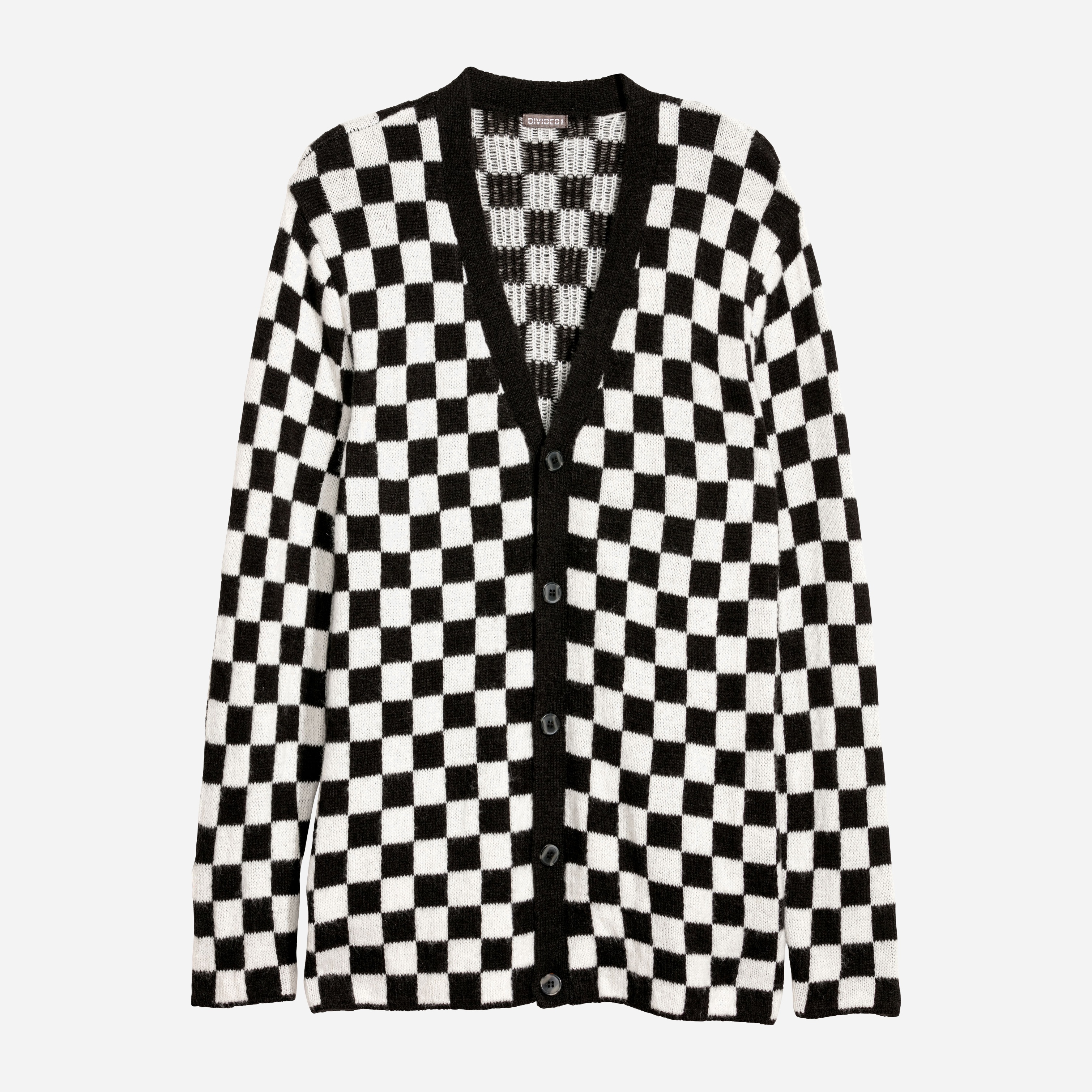 

Кардиган H&M XAZ149740PIFJ XL Белый с черным