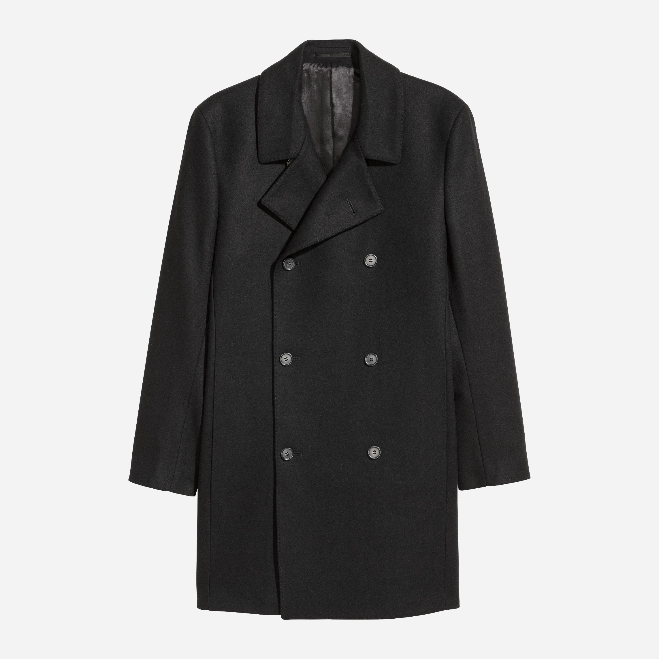 

Пальто H&M XAZ164808WLQD  Черное, Пальто H&M XAZ164808WLQD 46 Черное