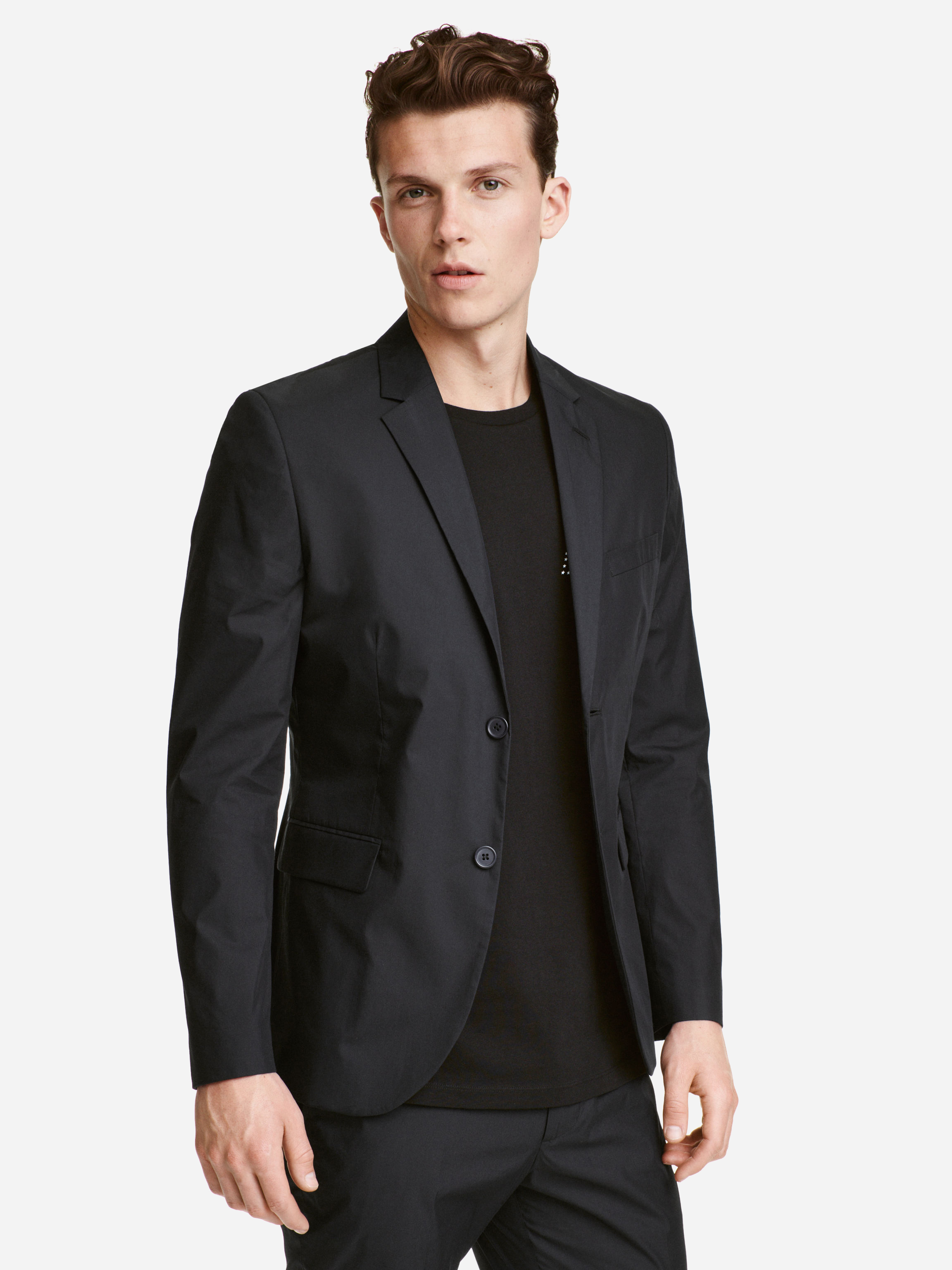 

Пиджак H&M XAZ052641XFOD  Черный, Пиджак H&M XAZ052641XFOD 58 Черный