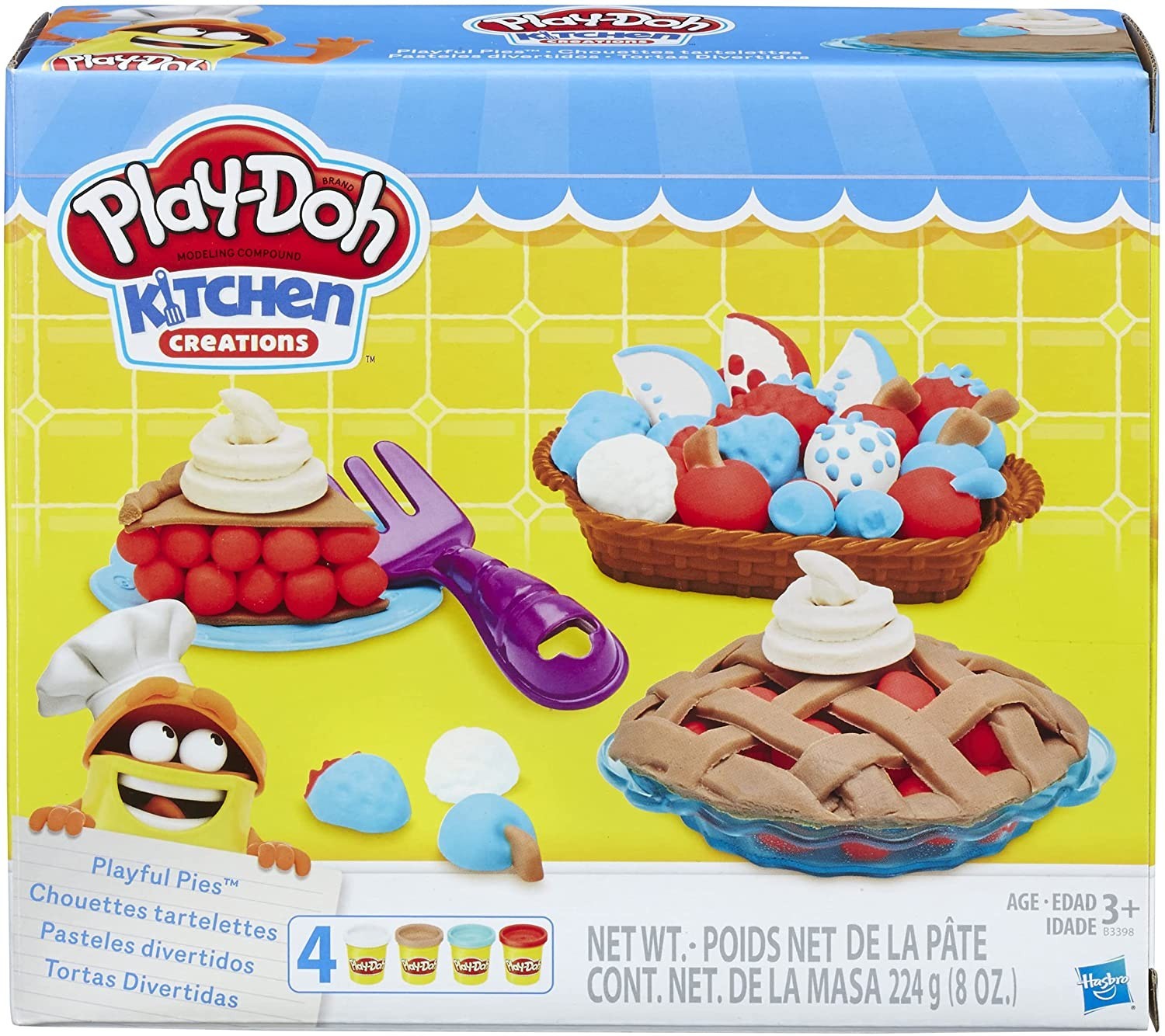 

Ігровий набір Hasbro Play-Doh Грайливі пироги (B3398AS0)