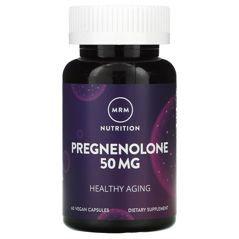 

MRM Pregnenolone 50 mg 60 капсул (4384303858)
