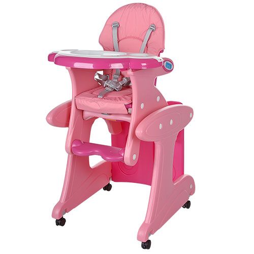 

Стульчик для кормления M 3267-8 Розовый