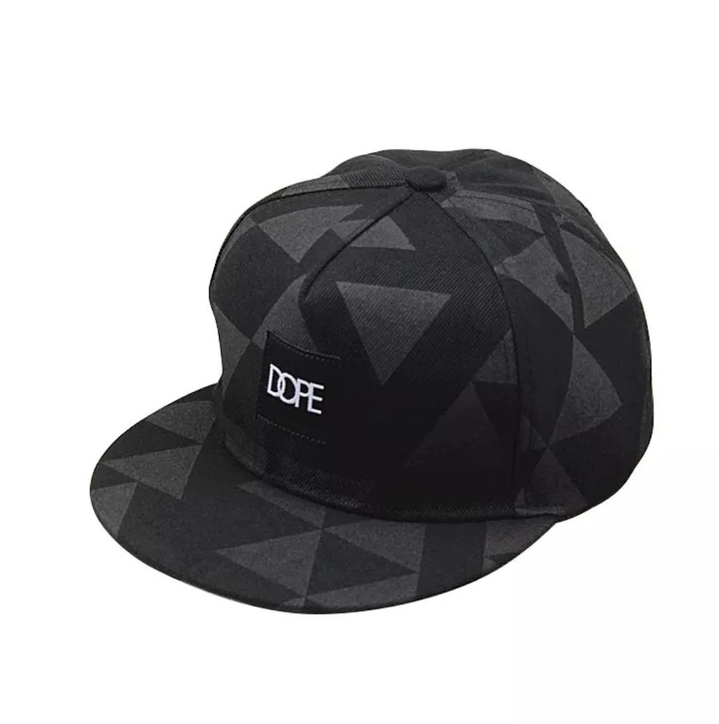 

Кепка снепбек Dope 2 с прямым козырьком Черная, Унисекс