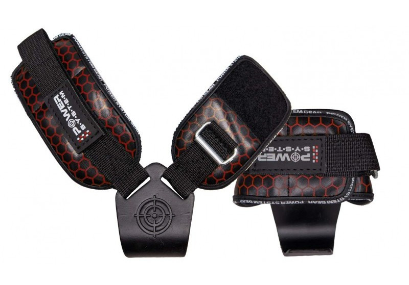 

Крюки для тяги на запястья, Hooks V2 Power System-3360 Black-Red XL (F_145351)