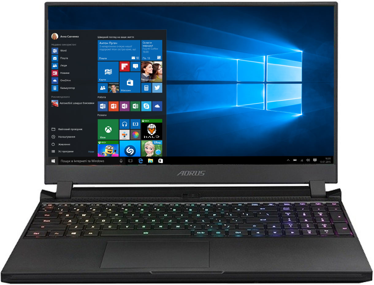 

Ноутбук Gigabyte AORUS (AORUS15P_XD-73RU324SH) Black