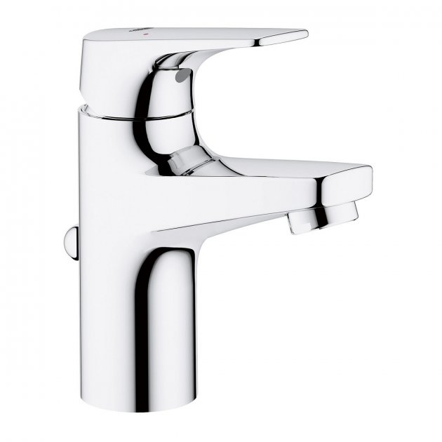 

Смеситель для раковины с донным клапаном GROHE BAU FLOW 23751000 хром (81843)