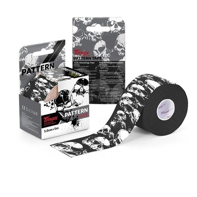 

Кинезио тейп Tmax Pattern Tape 5смx5м череп