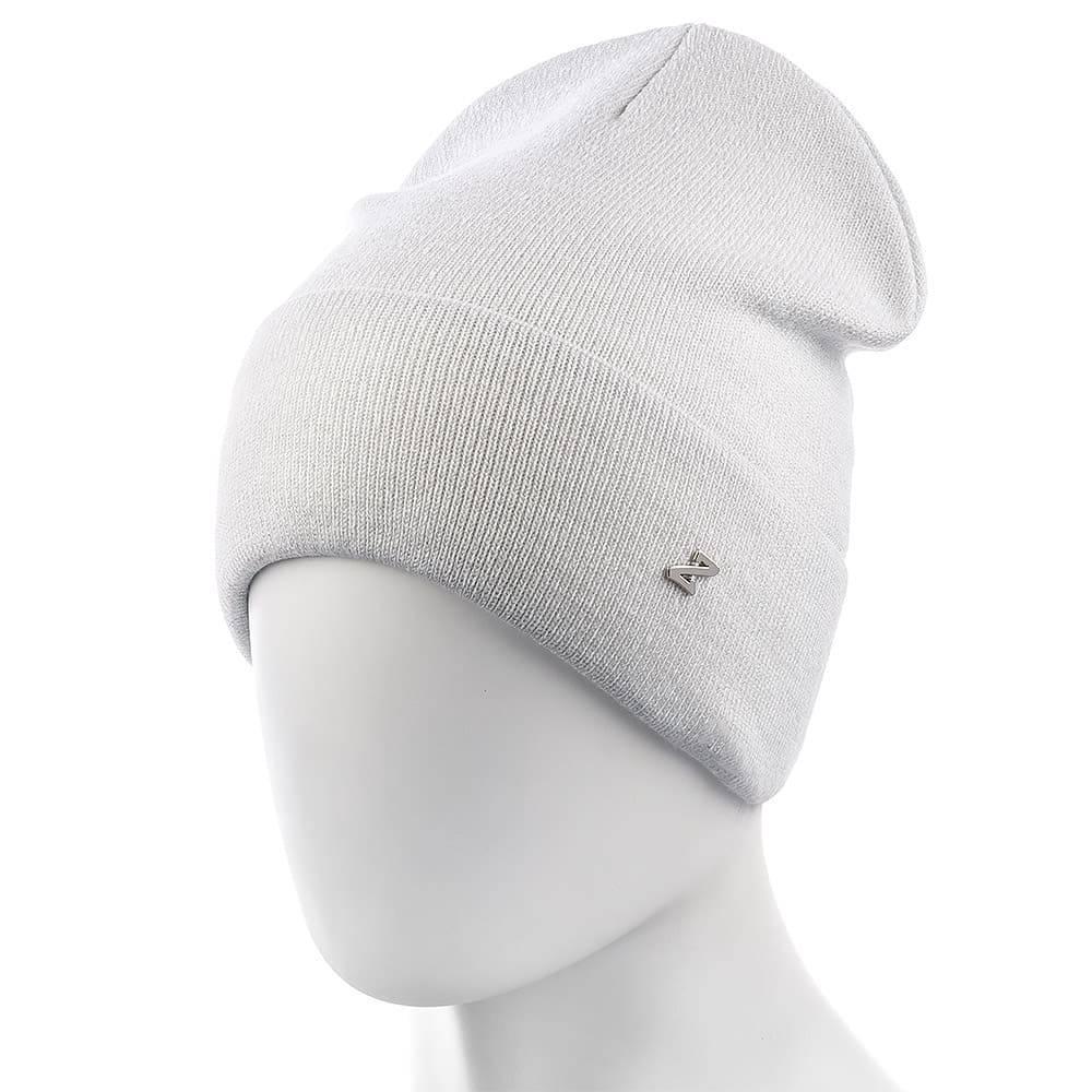 

Шапка женская люрекс с флисом Zolly ZH122 one size белая