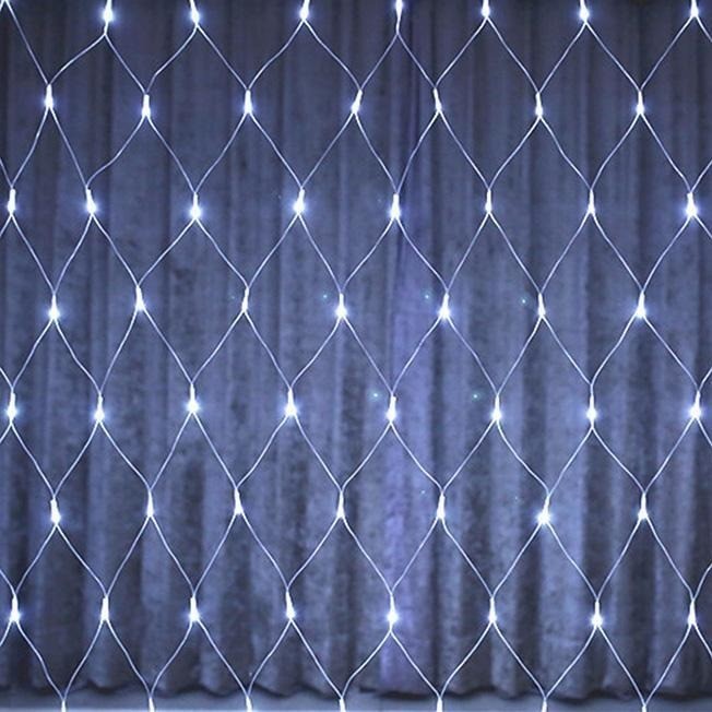 

Гирлянда светодиодная сетка 1.5х1.5 м 144 LED холодный белый