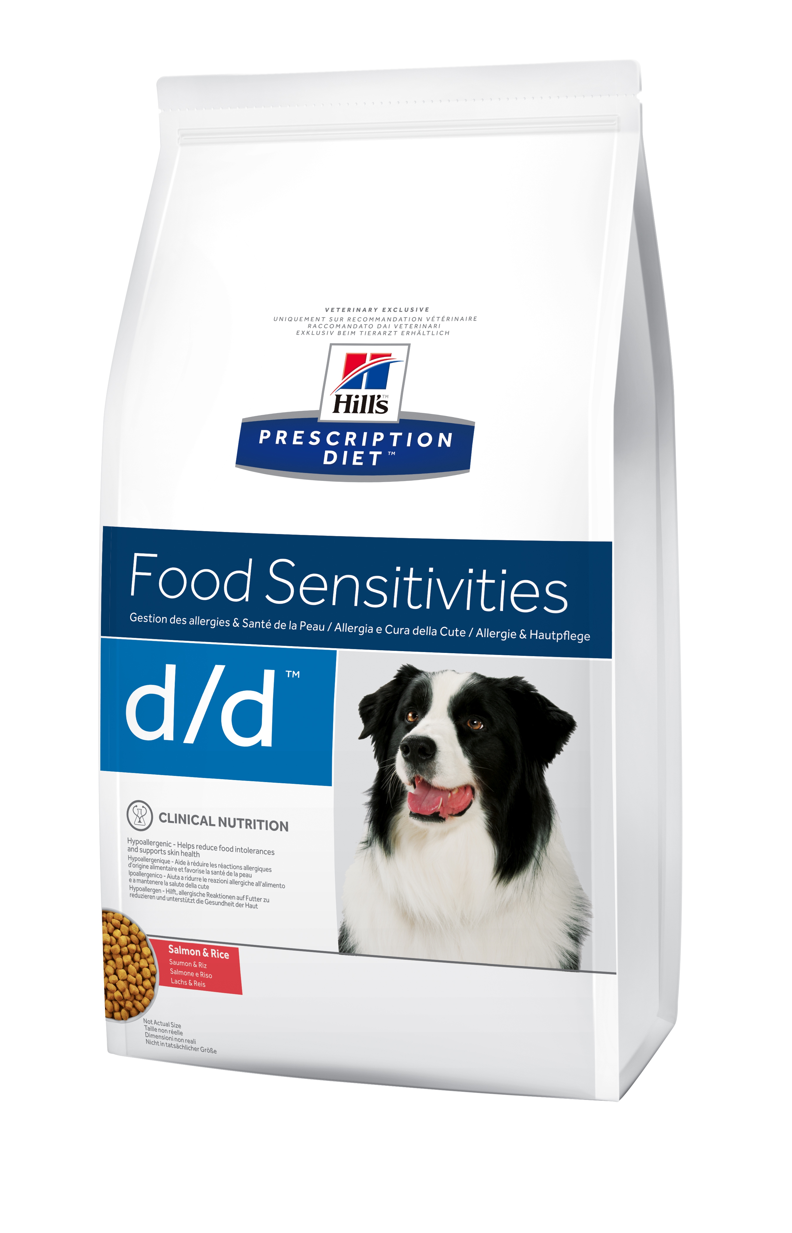 

Лечебная диета Hills Prescription Diet Canine d/d Лосось и Рис разработан для диетотерапии собак с любыми воспалительными - 2 кг