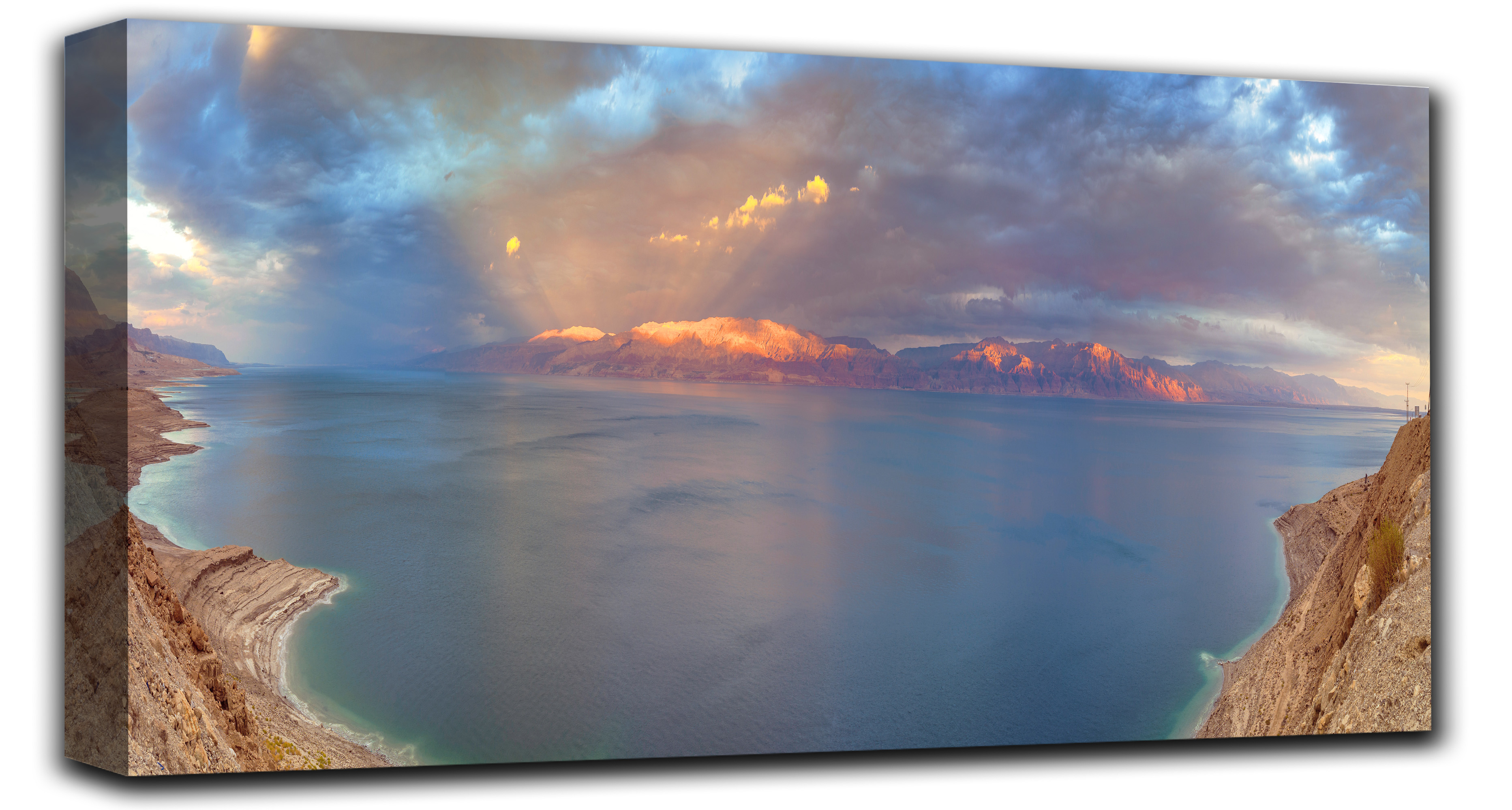 

Картина на массивном подрамнике RozenfeldArt Dead-Sea-106-Pano 50*120 см