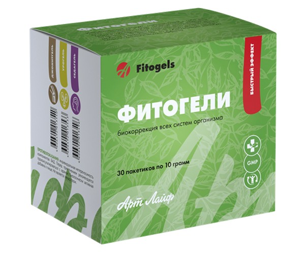 

Фитогель Артлайф для нервной системы Седагель 30 саше по 10 гр (7161)