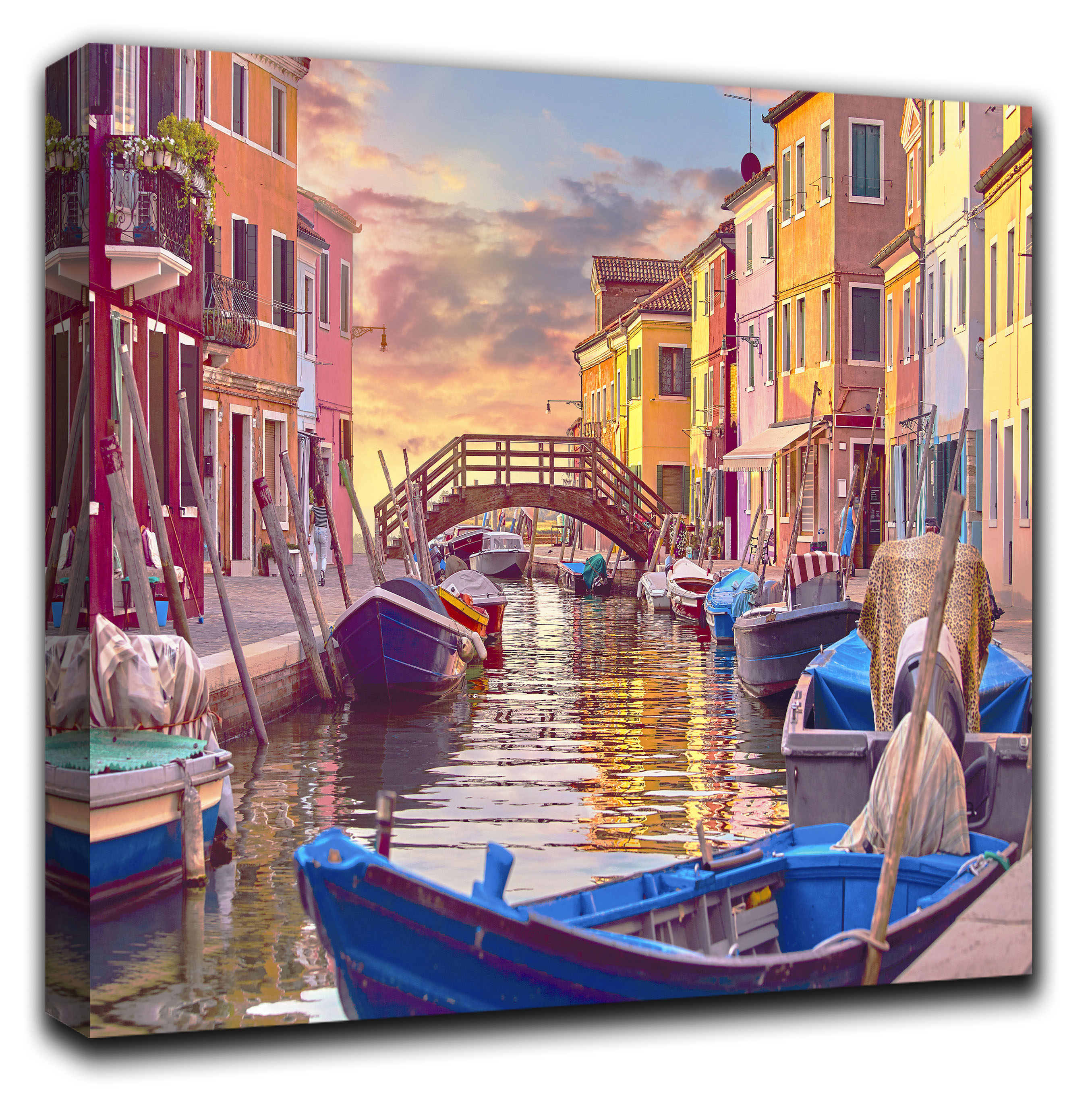 

Картина на массивном подрамнике RozenfeldArt 80-VENICE 80*80 см