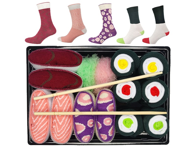 

Женские наборы носков с принтом в виде суши Syake Momoiro Sushi Socks Box 6 пар YummySocks S (-) Разноцветные (1813, Женские наборы носков с принтом в виде суши Syake Momoiro Sushi Socks Box 6 пар YummySocks S (36-39) Разноцветные (1813)