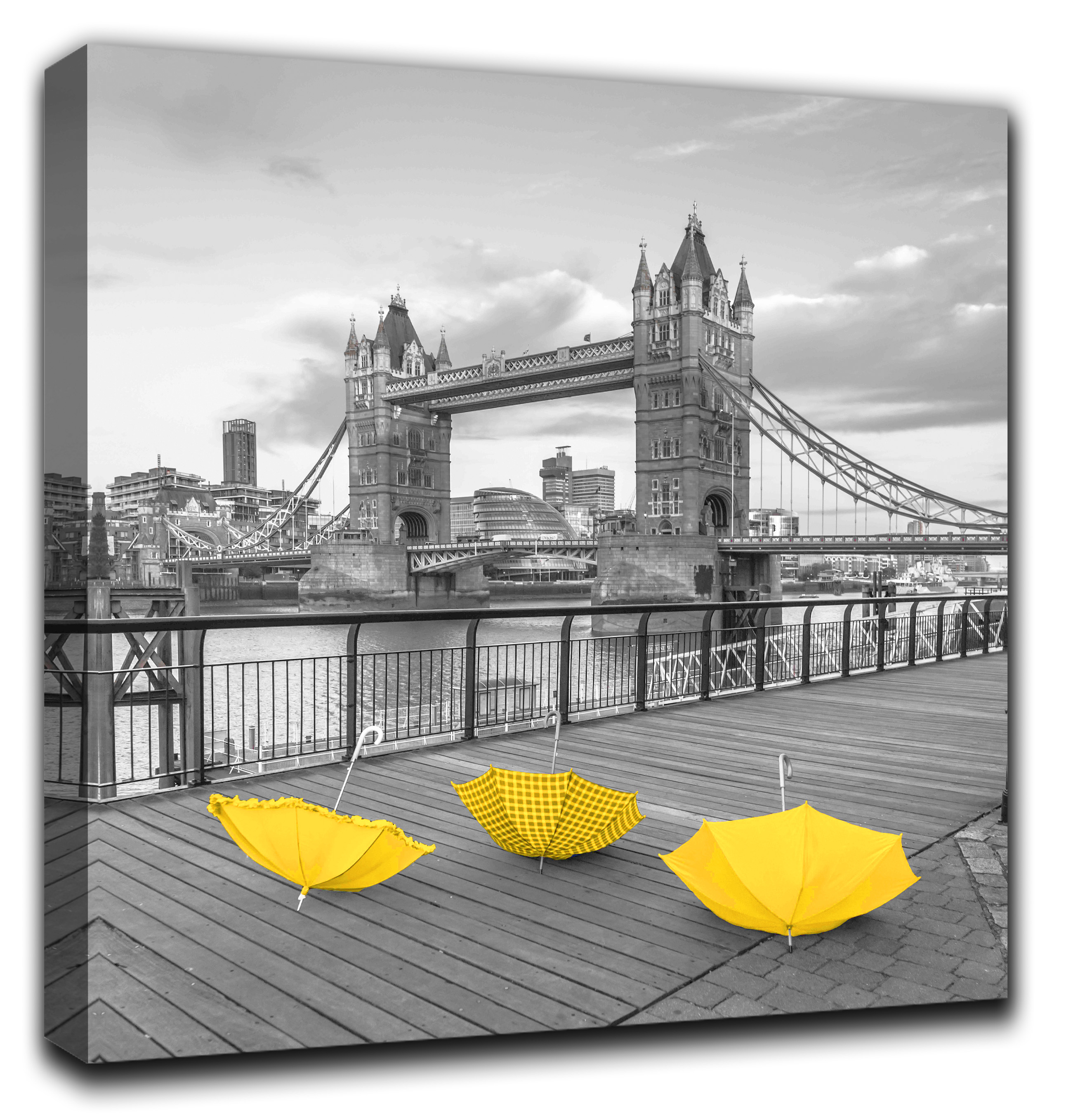 

Картина на массивном подрамнике RozenfeldArt AF-London-044-P 80*80 см