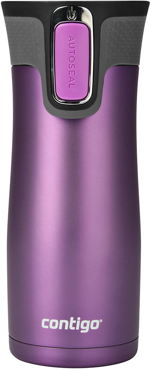 

Термокружка, термос Contigo Autoseal West Loop 16 Oz Bright Lavender 473 мл, Яркая лаванда