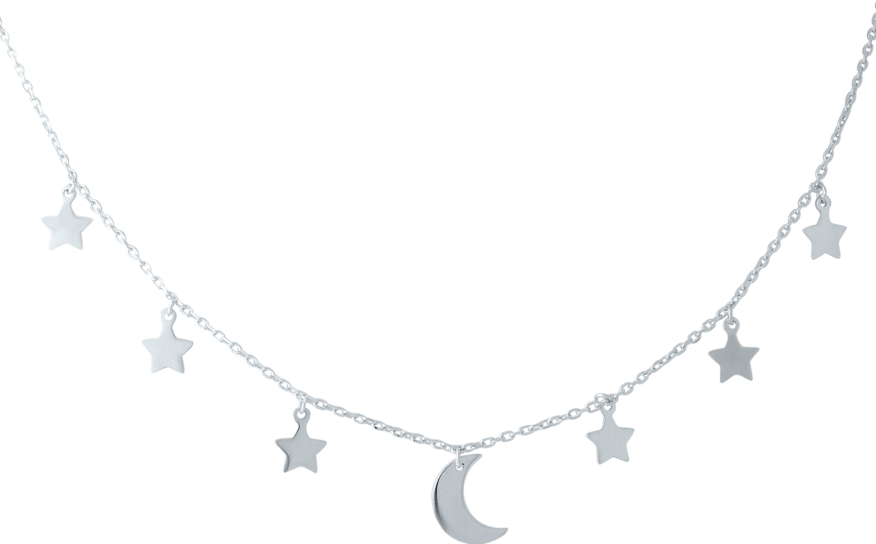 

Серебряное колье SilverBreeze без камней 1966891 450480 размер, 450-480мм размер