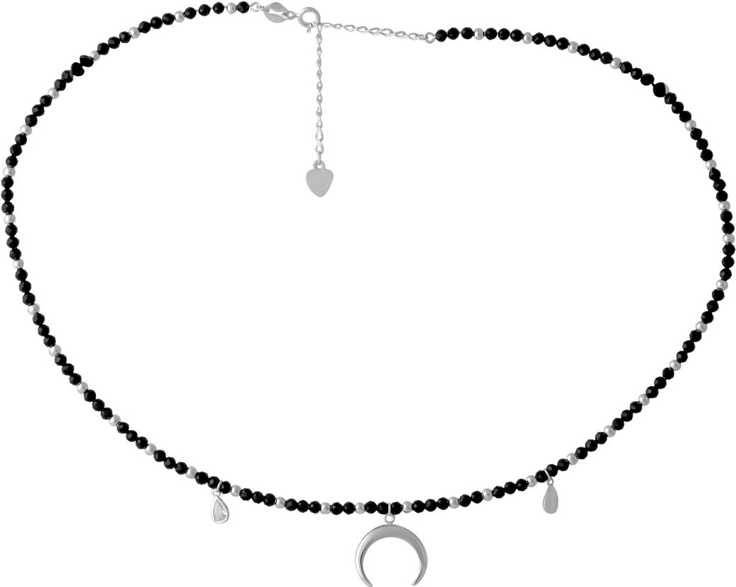 

Серебряное колье SilverBreeze с натуральным шпинелью 2068235 360400 размер, 360-400мм размер