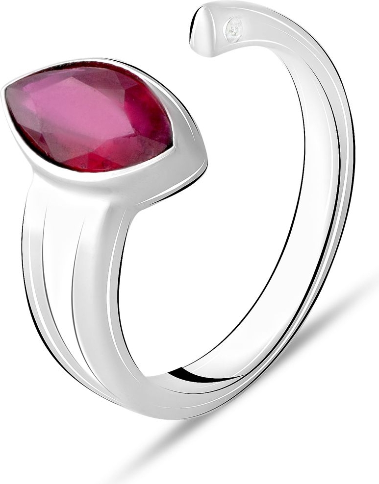 

Серебряное кольцо SilverBreeze с натуральным рубином 2.51ct 2072812 17.5 размер, 17.5 размер