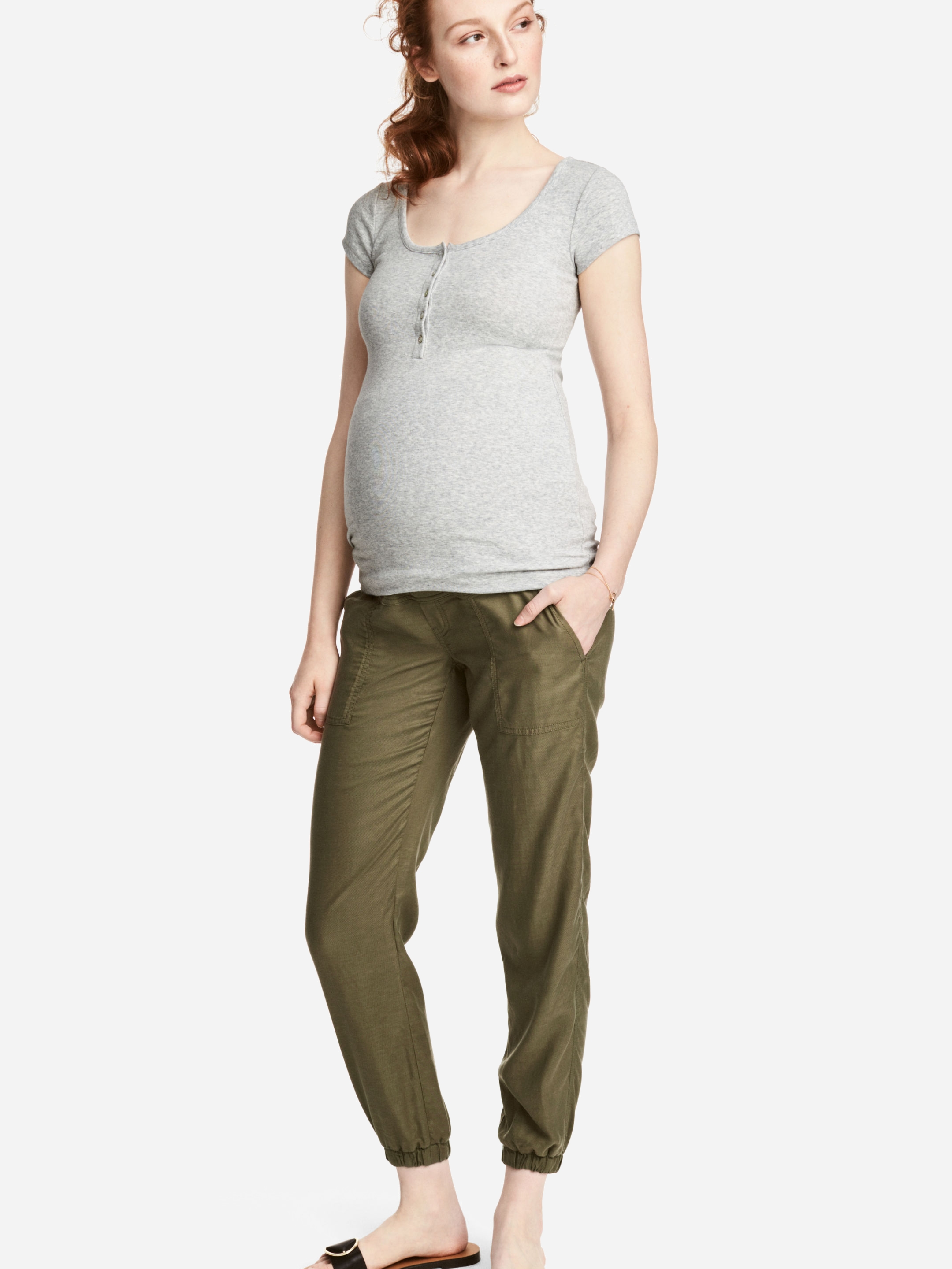 

Брюки H&M Mama XAZ063111TBBC  Хаки, Брюки H&M Mama XAZ063111TBBC 36 Хаки