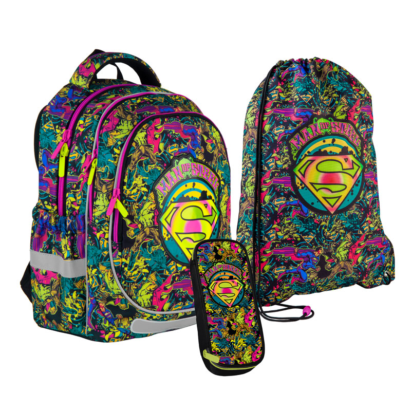 

Школьный набор 2021 Kite Education Superman SET_DC21-700M-2