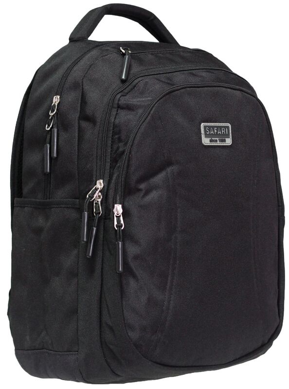 

Рюкзак школьный SAFARI 44x30x16см 23л черный 19-104L-3