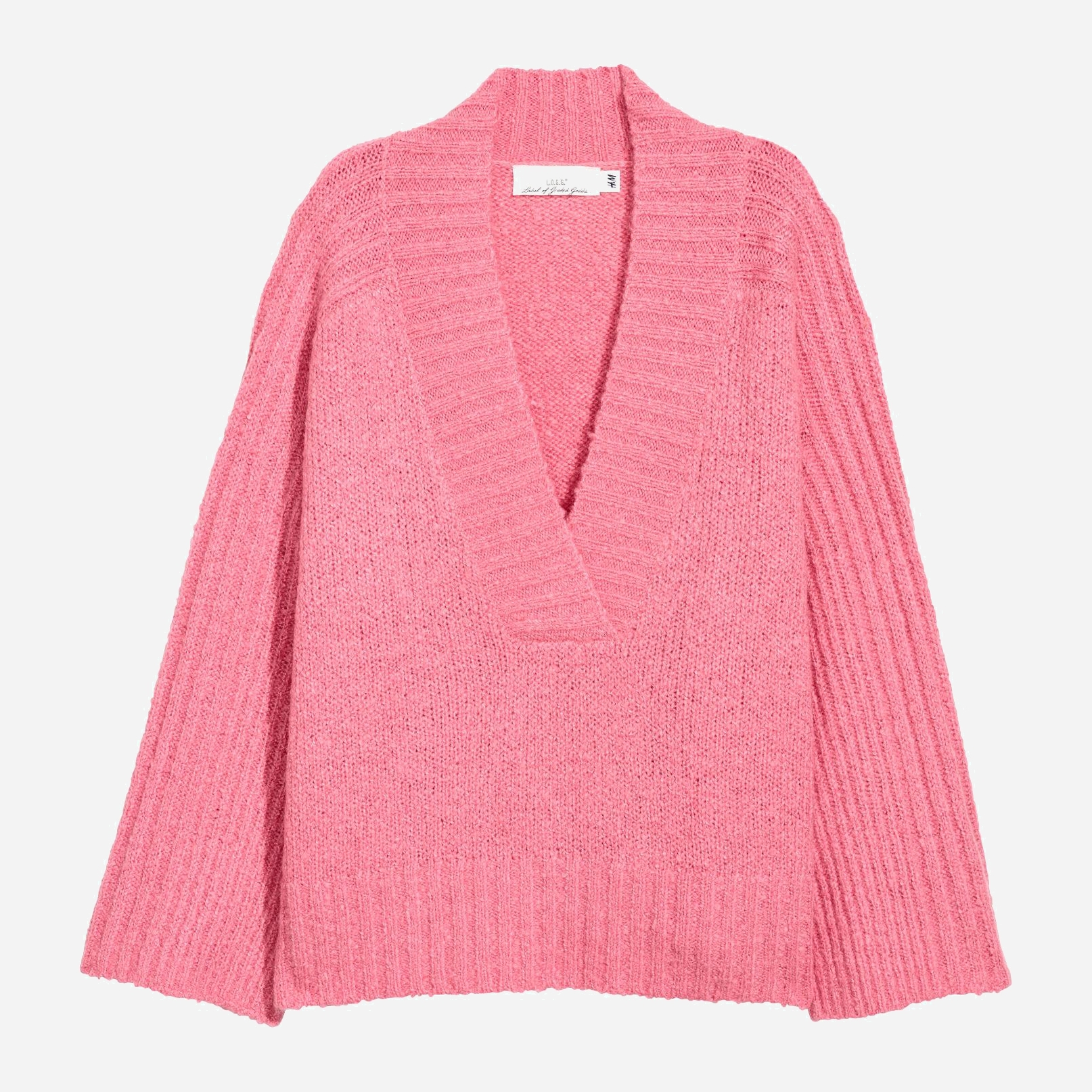 

Пуловер H&M XAZ144634LASM  Розовый, Пуловер H&M XAZ144634LASM L Розовый