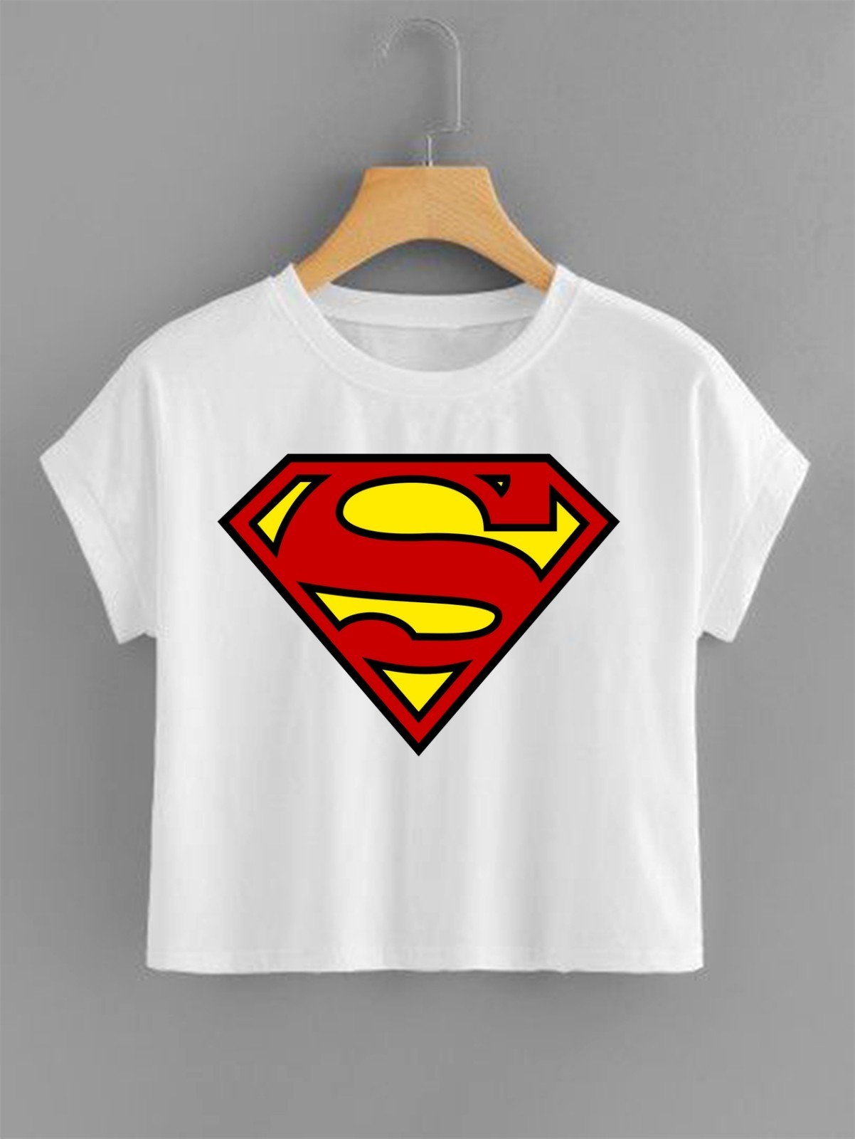 

Топ Vivay Super woman Белый жен М (6109)