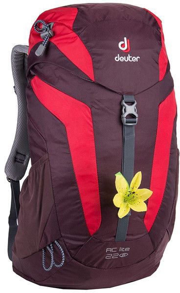 

Рюкзак Deuter, AC Lite 22 SL цвет 5522 aubergine-fire