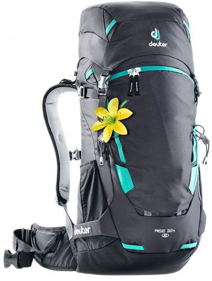 

Рюкзак Deuter, Rise 32+ SL цвет 4701 graphite-black