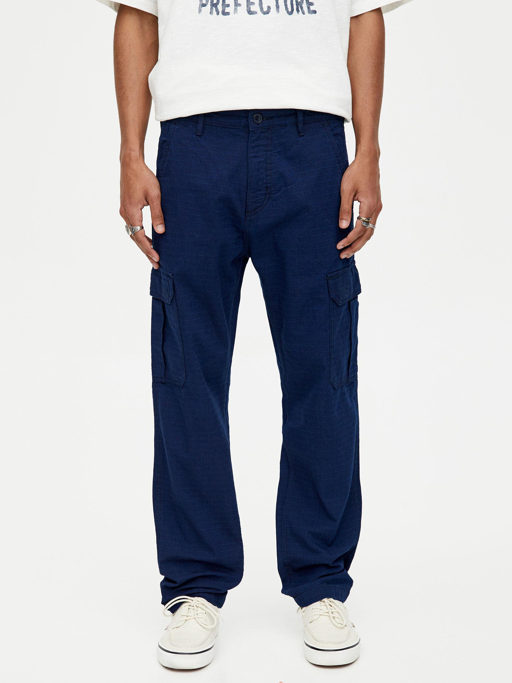 

Брюки Pull & Bear XAZ216961CSHI  Синие, Брюки Pull & Bear XAZ216961CSHI 38-30 Синие