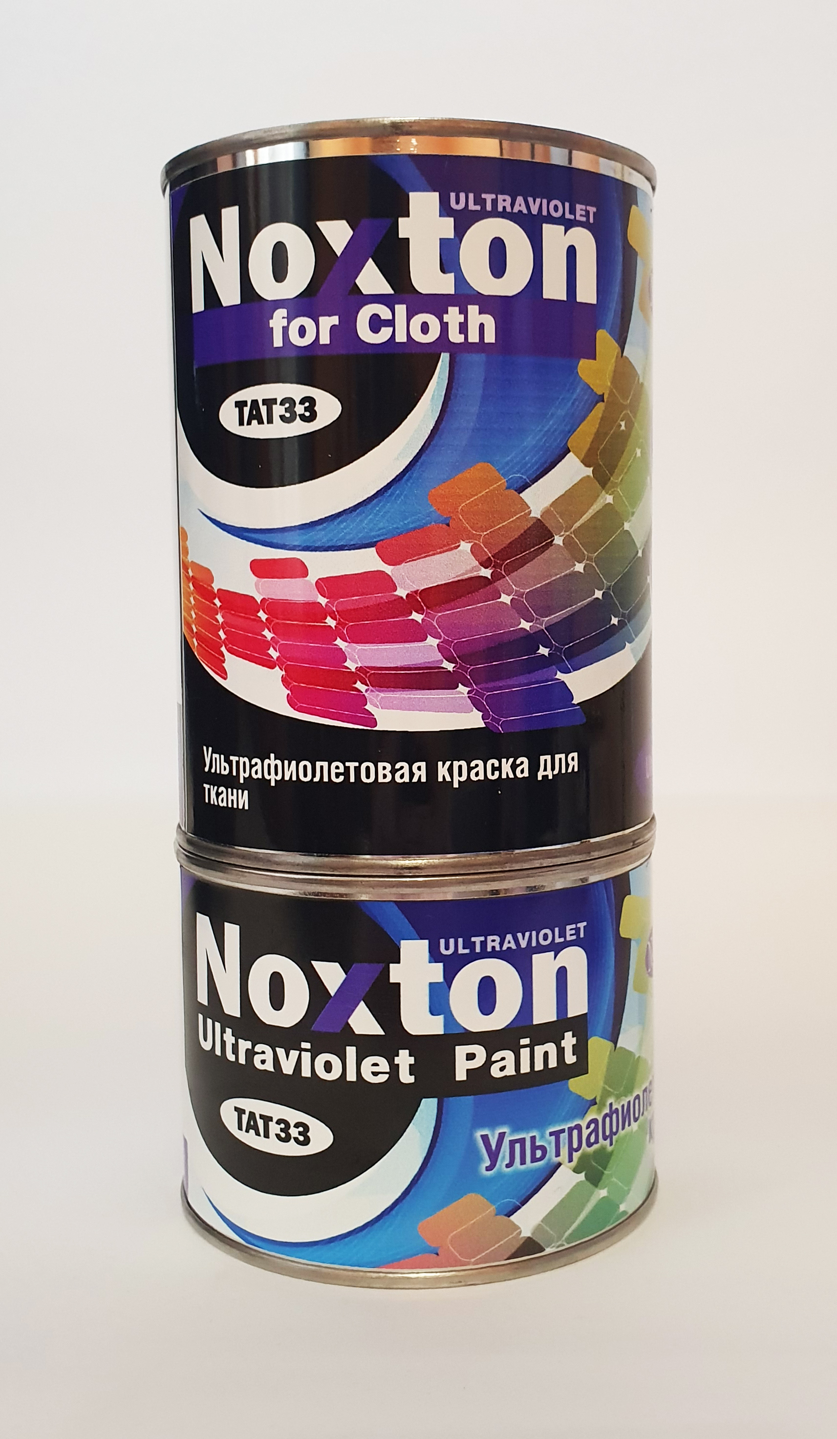 

Флуоресцентная краска NOXTON FOR CLOTH ULTRAVIOLET (светится в УФ) для ткани Белая 1 л