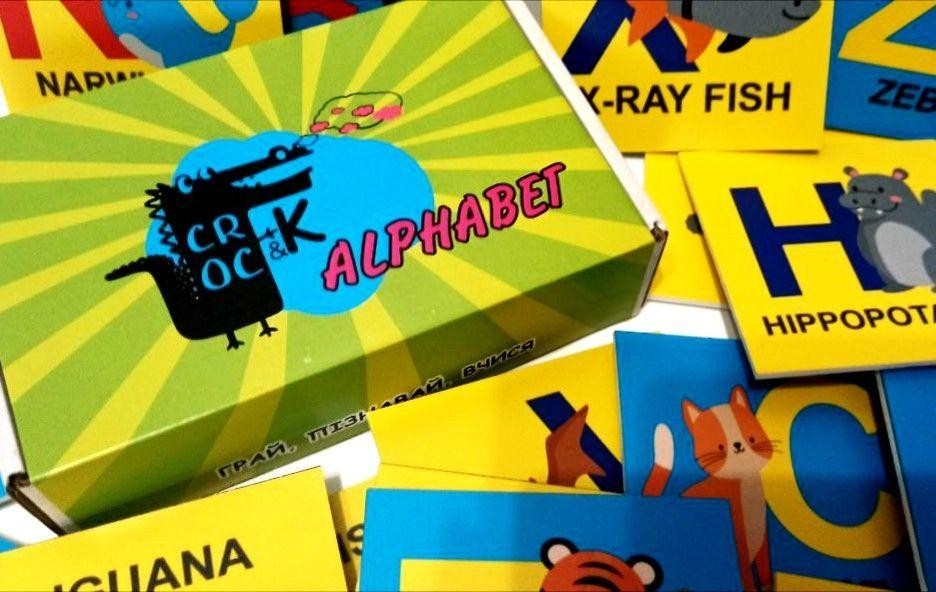 

Магнітна абетка CROC&K ALPHABET 7x7 см (6520)