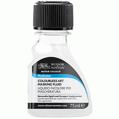 

Маскуюча рідина Winsor & Newton, Colourless Art Masking Fluid Безбарвна, 75мл 3021761
