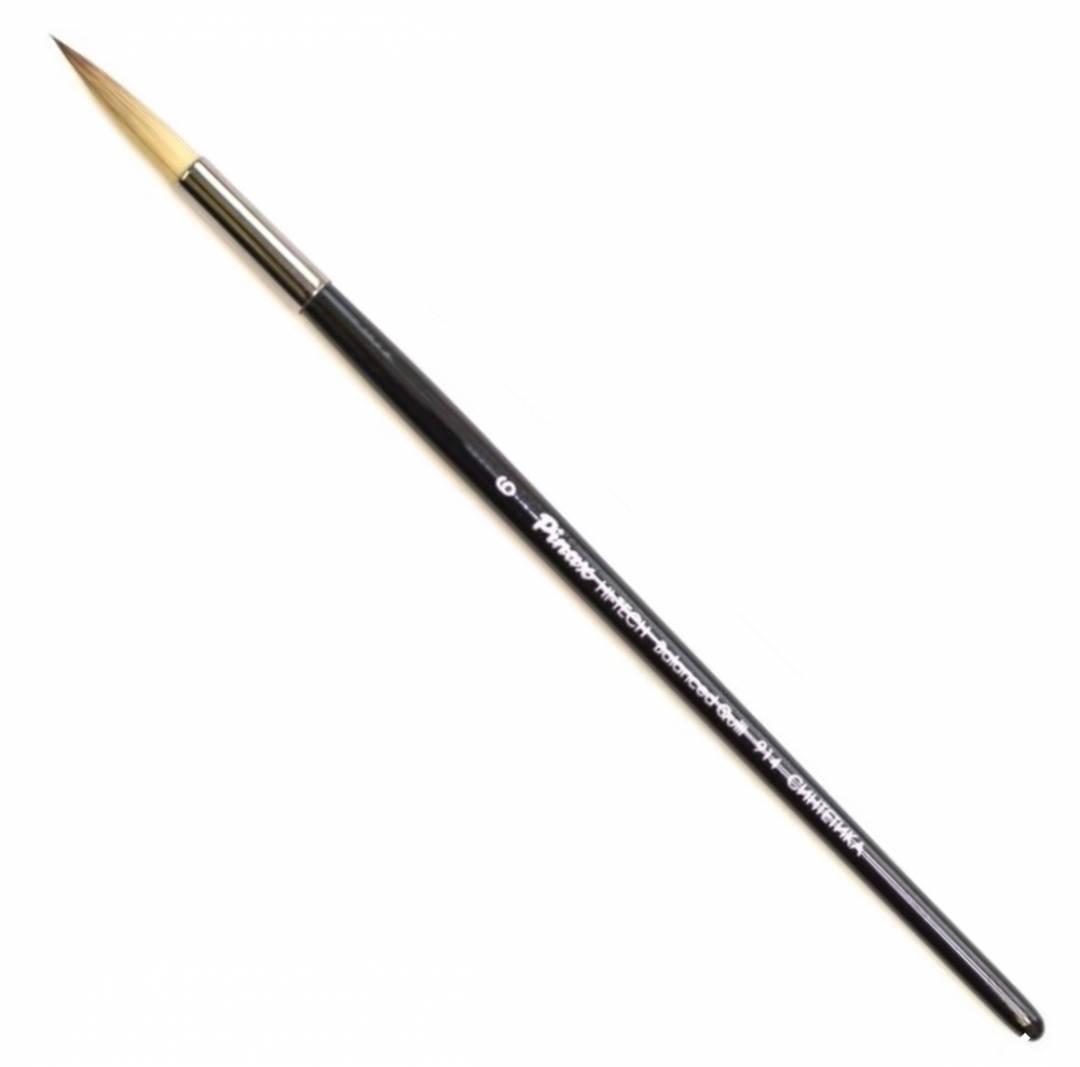 

Кисть Pinax Hi-Tech Balanced Quill Синтетика Кругла №6 сер 914