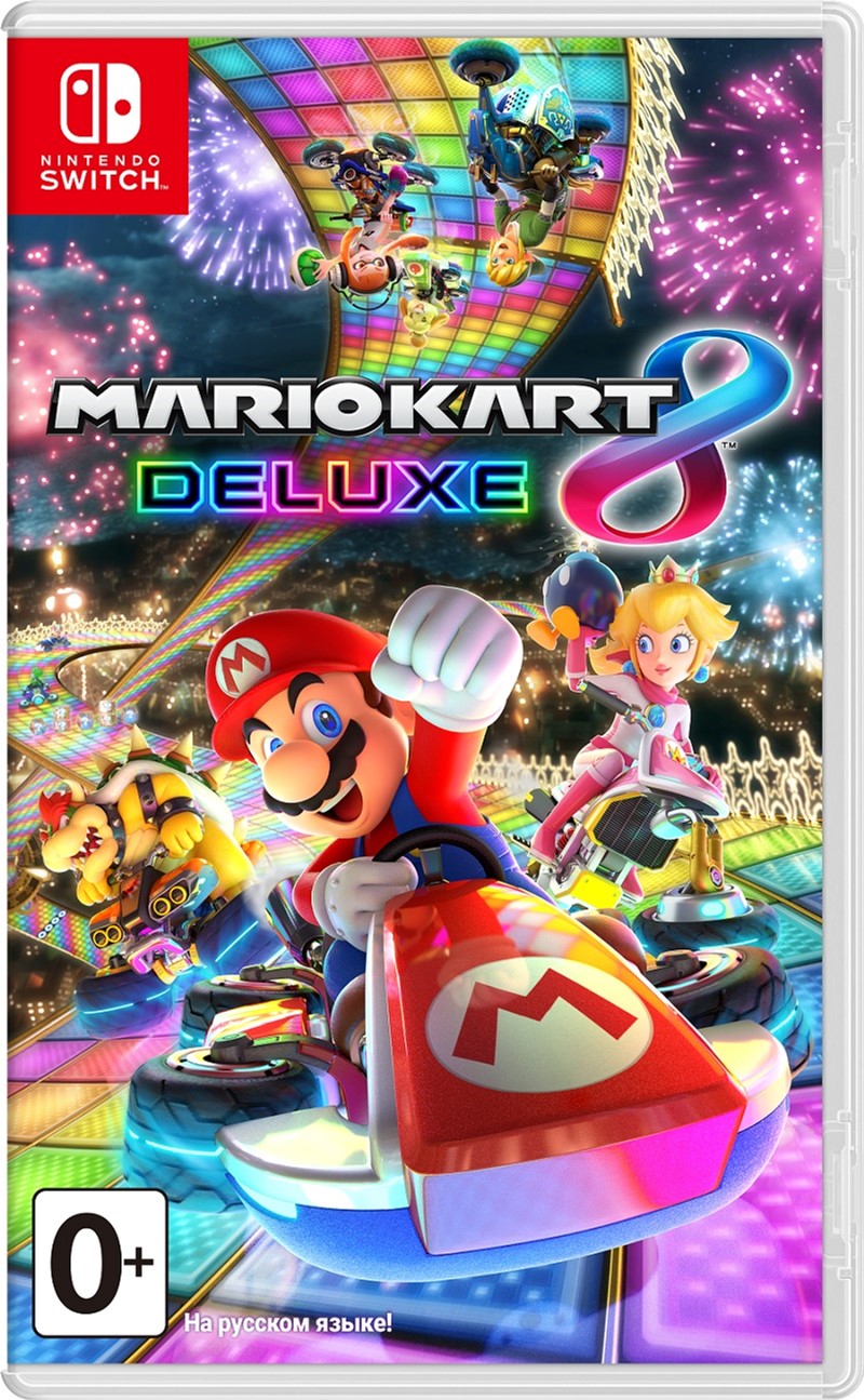 

Игра Mario Kart 8 Deluxe (NEW) для Nintendo Switch (Картридж, English version) (45496423742)