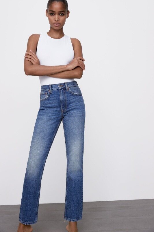 

Джинсы Zara 6045/064  Синие, Джинсы Zara 6045/064 40 Синие