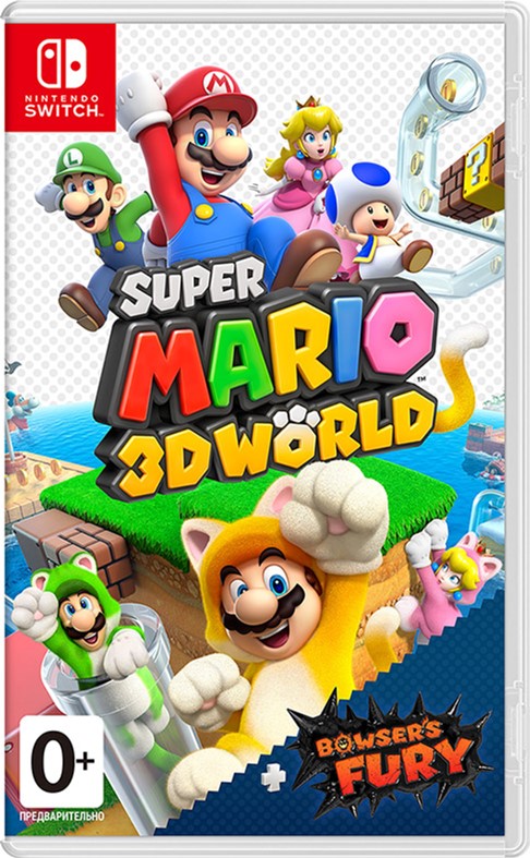 

Игра Super Mario 3D World + Bowser's Fury для Nintendo Switch (Картридж, English version) (45496426927)