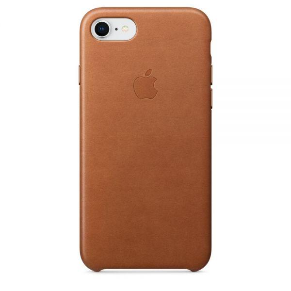 

Чехол Кожаный Leather Case Original для iPhone 7 Brown (03) коричневый