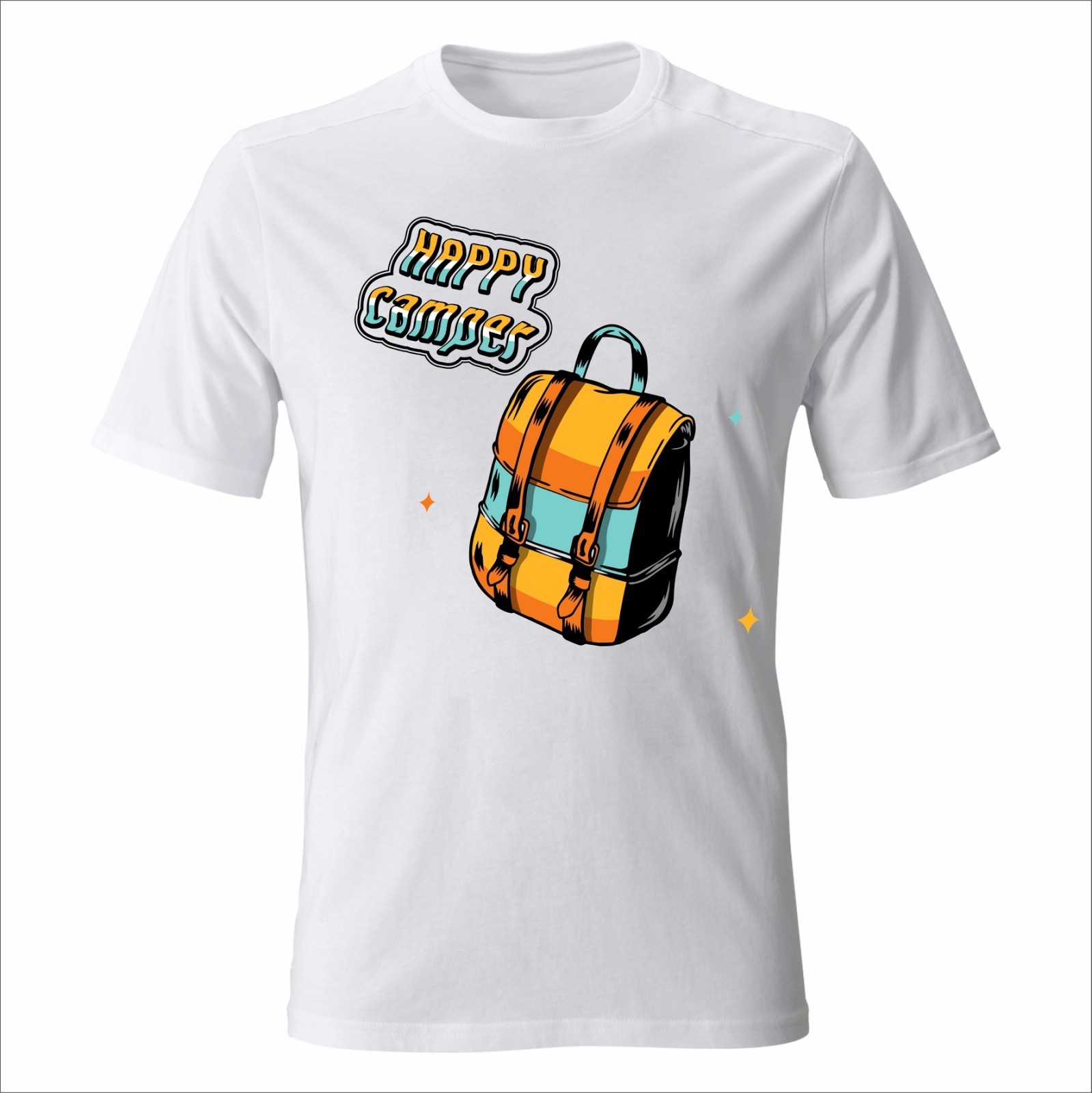

Футболка Vivay Happy camper М Белая (5485)