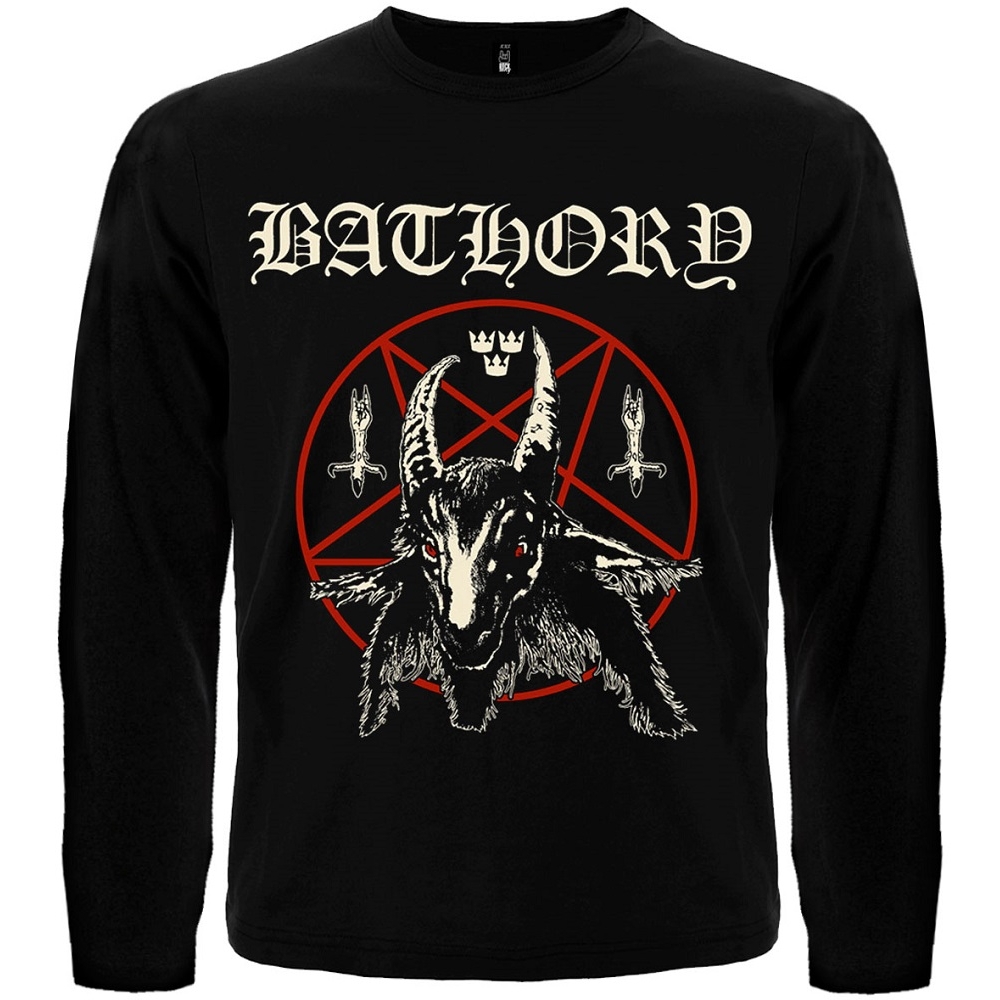 

Футболка с длинным рукавом Rockway Bathory "Bathory" Черный , Размер XL