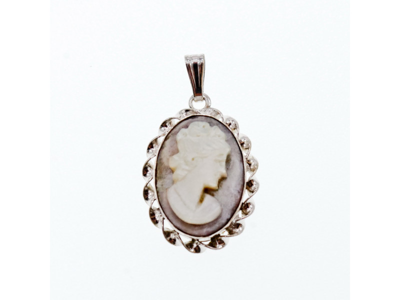 

Серебряный кулон Камея Натуральный Sky Jewelry 001659