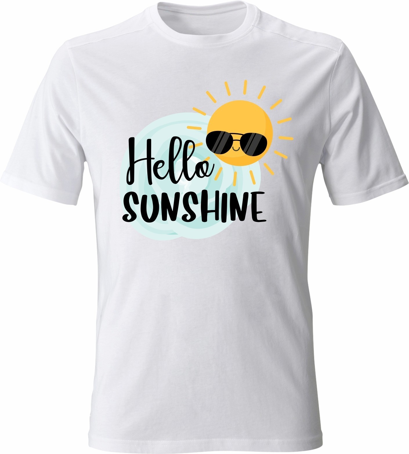 

Футболка Vivay Hello sunshine  Белая (6260, Футболка Vivay Hello sunshine XL Белая (6260)