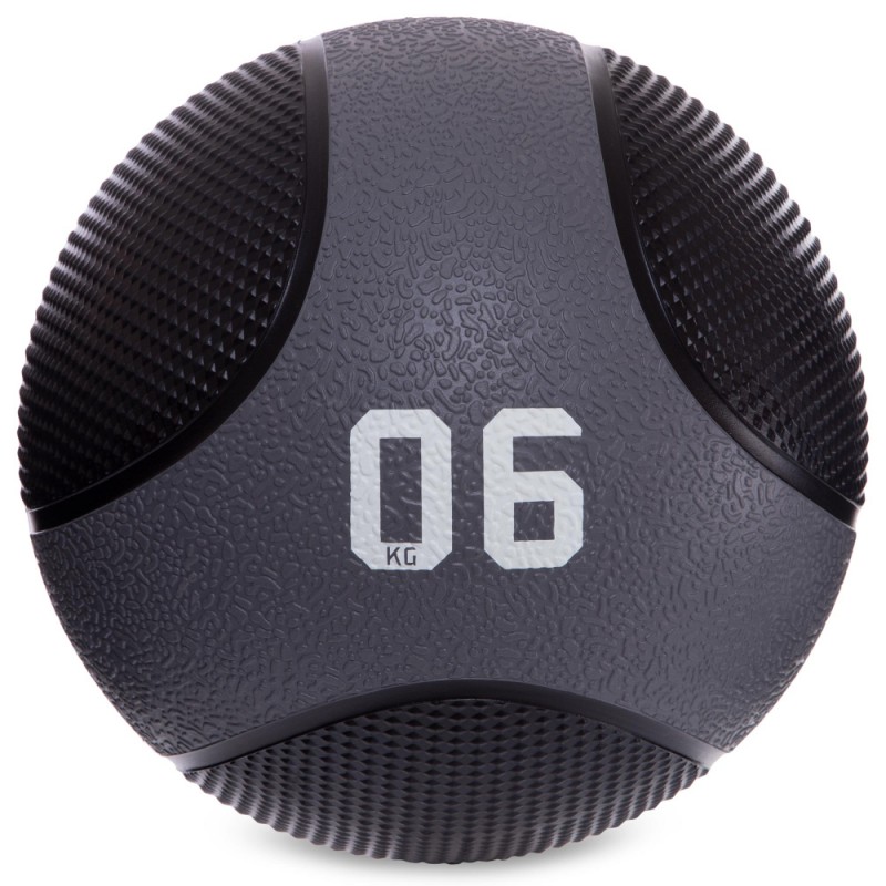 

Мяч медицинский медбол FitGo Medicine Ball 6 кг, код: FI-2824-6-S52