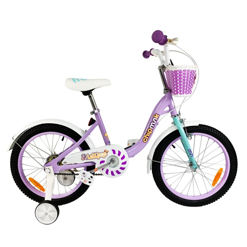 

Велосипед детский RoyalBaby Chipmunk MM Girls 16", Official UA, фиолетовый, код: CM16-2-purple