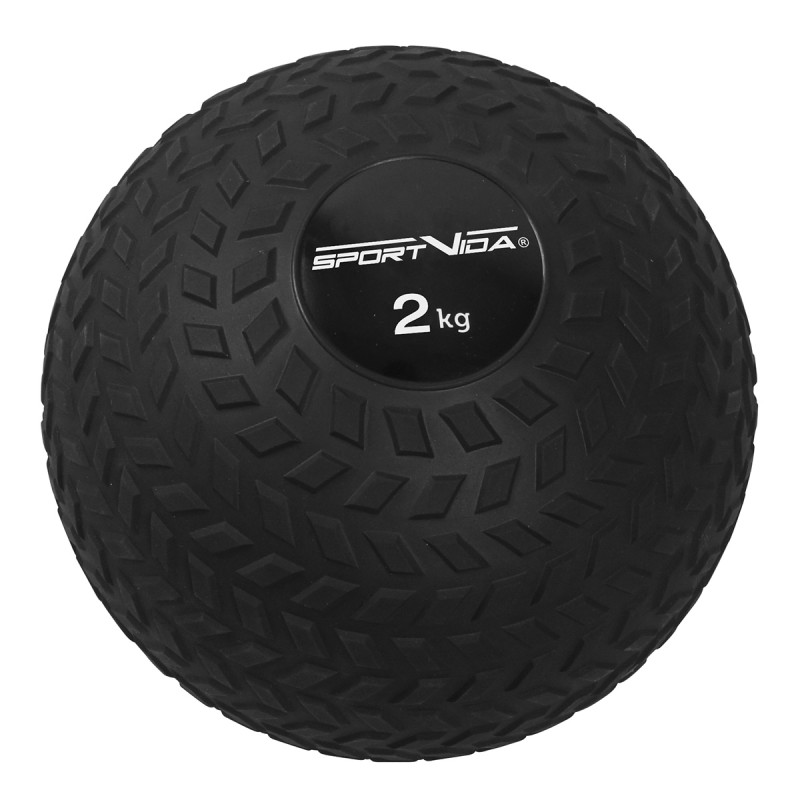 

Слэмбол для кроссфита SportVida Slam Ball 2 кг Black, код: SV-HK0344