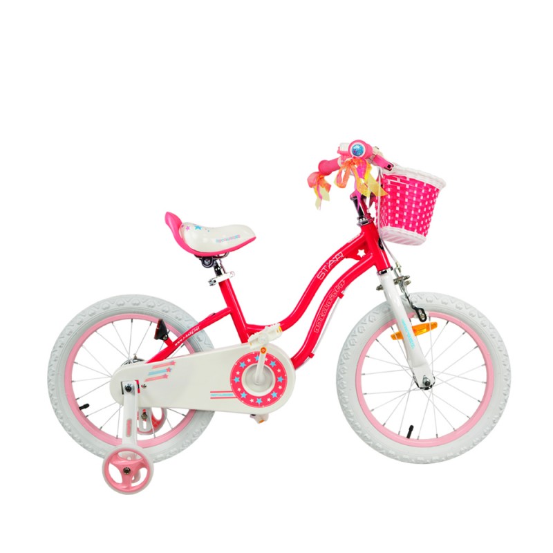 

Велосипед RoyalBaby Star Girl 16", Official UA, розовый, код: RB16G-1-PNK